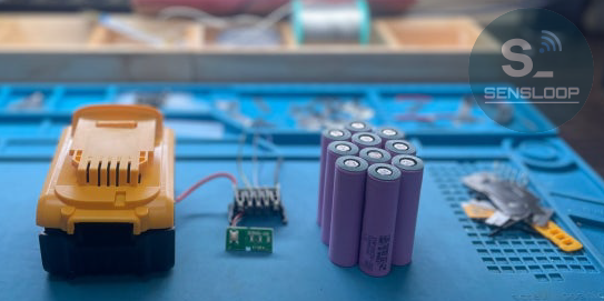 조립 전 준비된 디월트 호환 BMS, 케이스, 셀 부품 전체